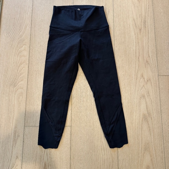 Lululemon Black Legging with Mesh - 4/6 - Picture 1 of 4